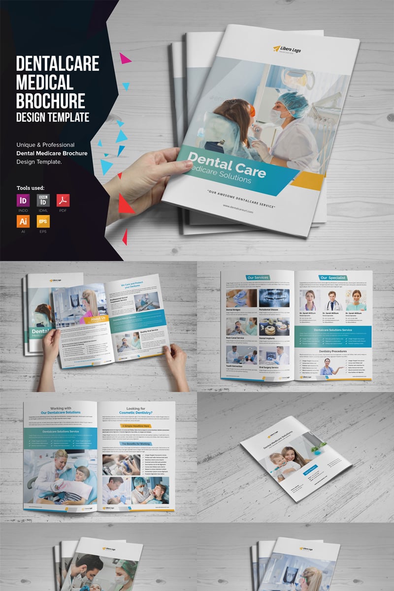 Sirona - Dental Medicare Brochure - Corporate Identity Template