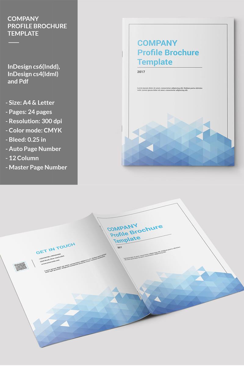 Sistec Company Profile Brochure - Corporate Identity Template