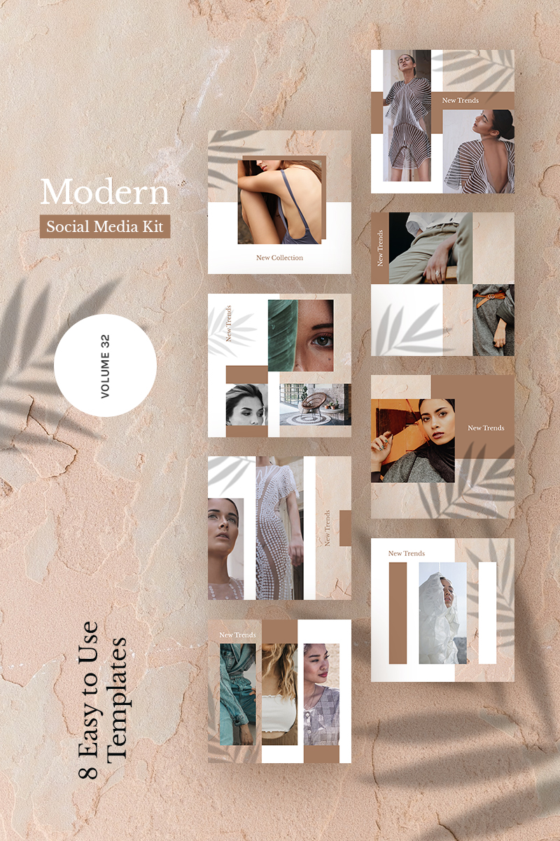 Modern  Kit (Vol. 32) Social Media Template