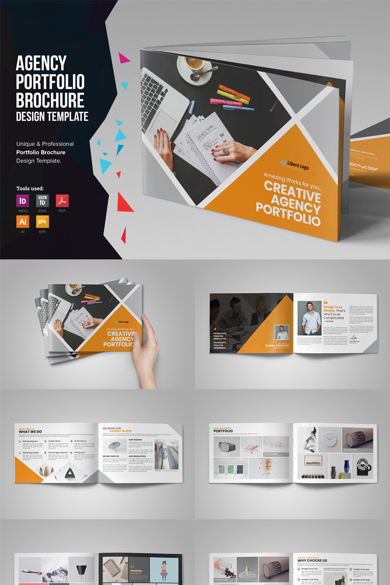 Notioh - Digital Agency Portfolio Brochure - Corporate Identity Template