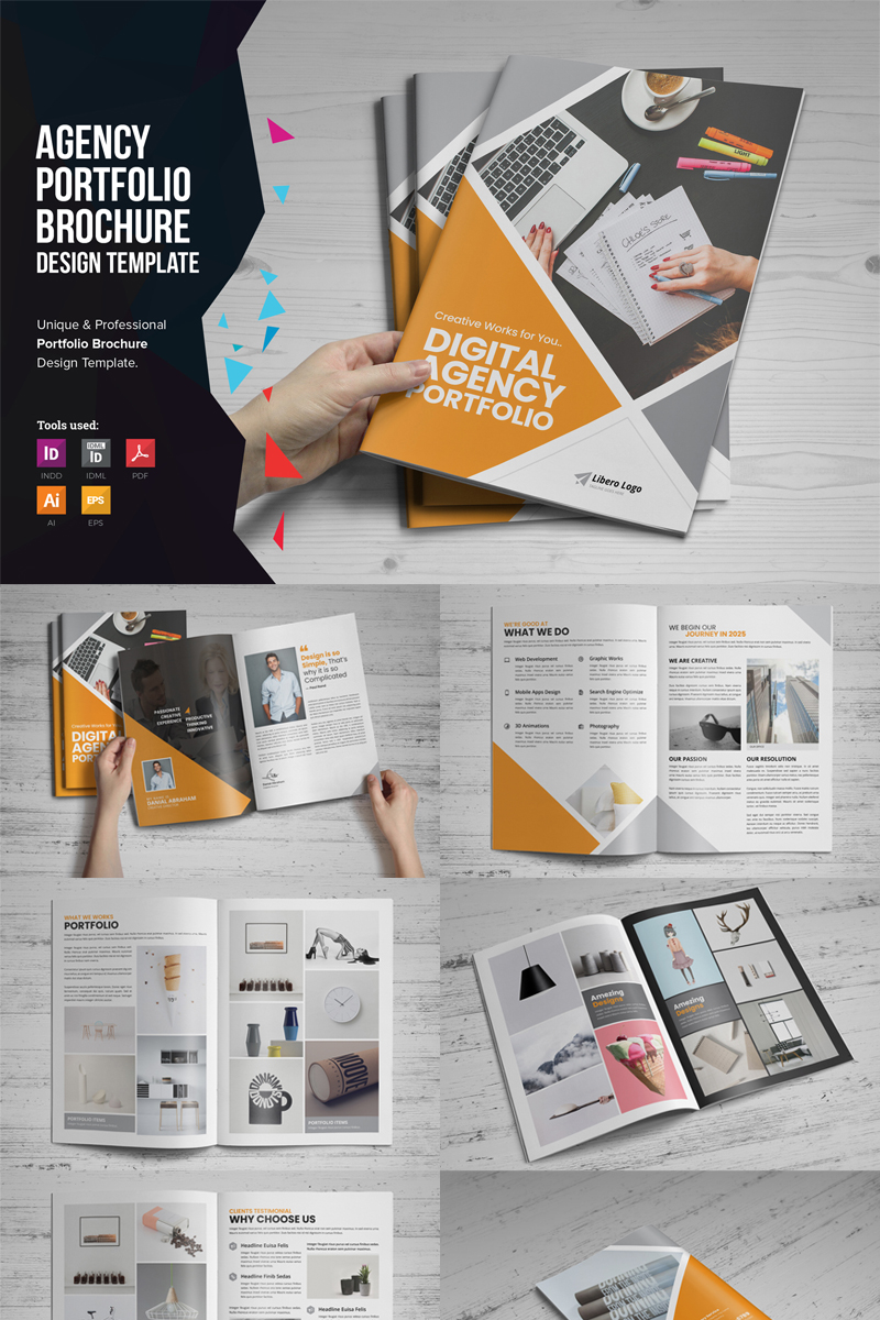 Notio - Digital Agency Portfolio Brochure - Corporate Identity Template