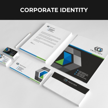 Blue Business Corporate Identity 86137