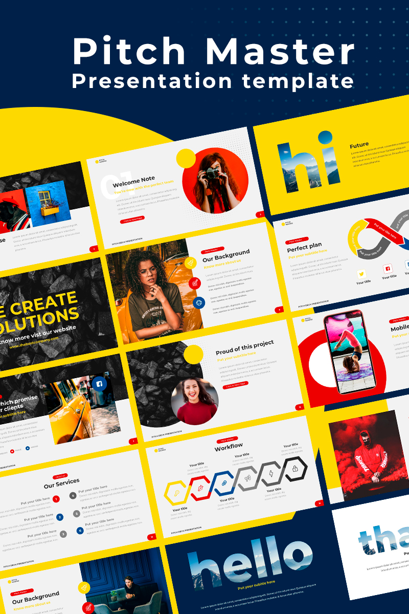 Pitch Master PowerPoint template