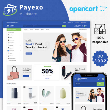 Opencart Payexo OpenCart Templates 86159
