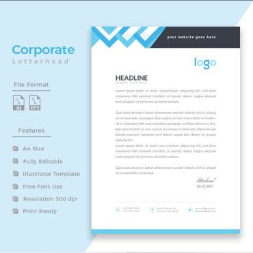 Clean Professional Corporate Identity 86198