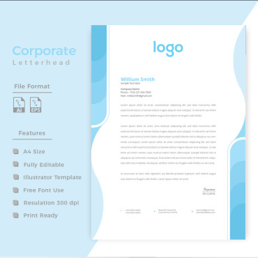 Clean Professional Corporate Identity 86199