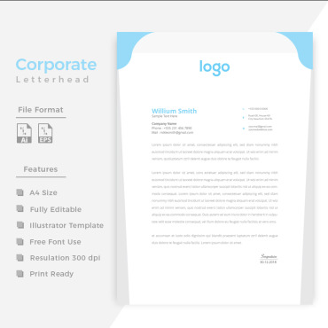 Graphics Template Corporate Identity 86201