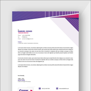 Graphics Template Corporate Identity 86245