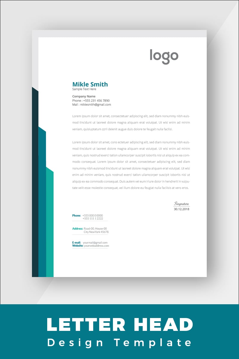 Creative Letterhead - Corporate Identity Template