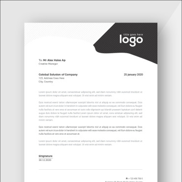 Graphics Template Corporate Identity 86260