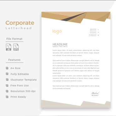 Graphics Template Corporate Identity 86273