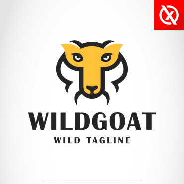Goat Horn Logo Templates 86297