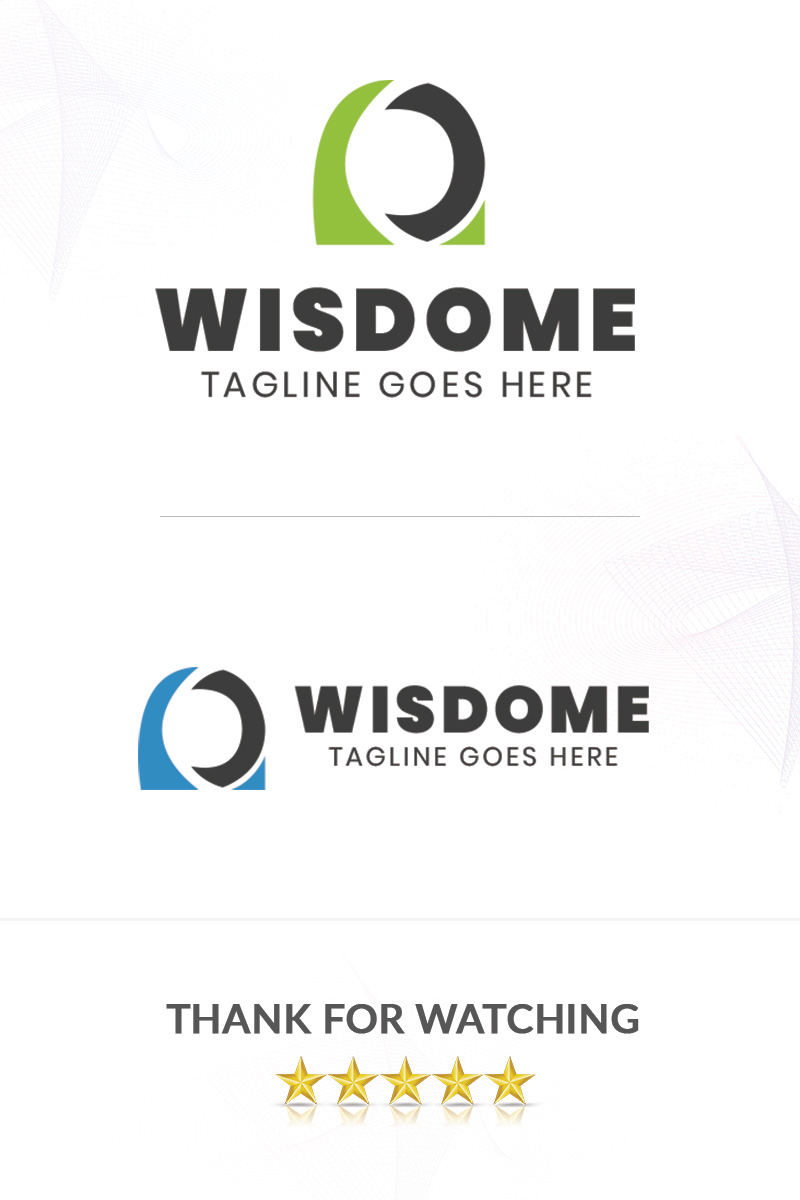Wisdome Logo Template