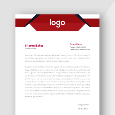 Graphics Template Corporate Identity 86319