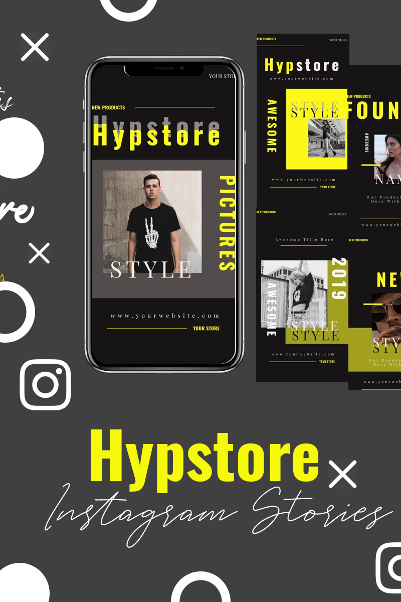 Hypstore Instagram Stories Social Media Template