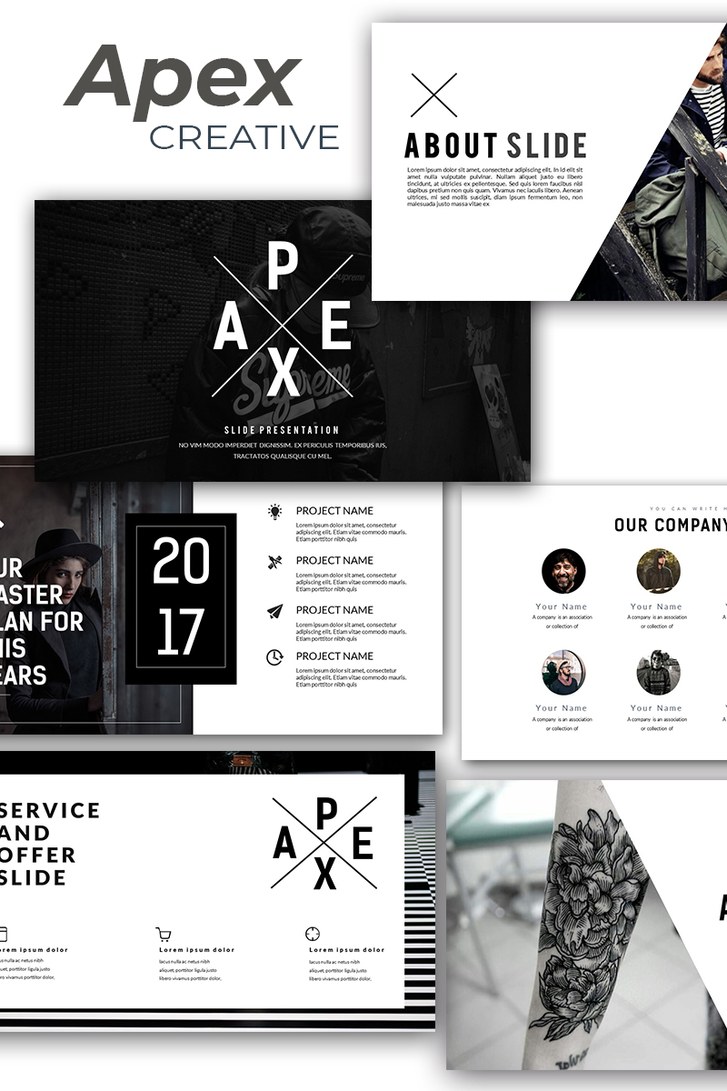 Apex Creative - Keynote template