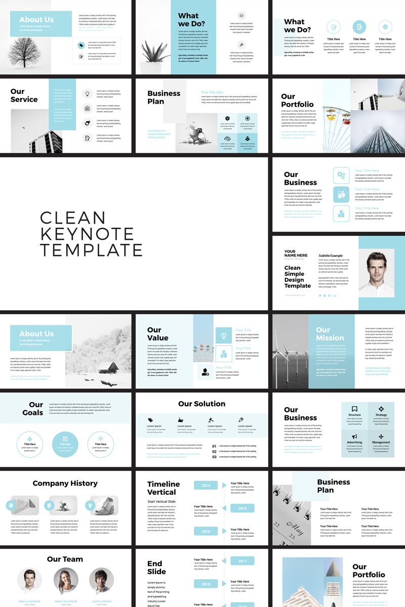 Pehela - Clean Minimal Business - Keynote template