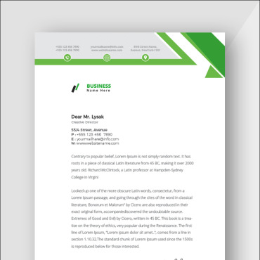 Graphics Template Corporate Identity 86435