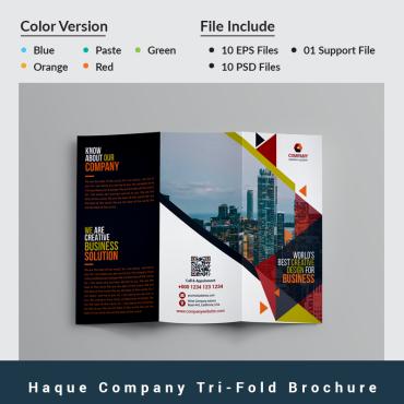 Blue Brochure Corporate Identity 86550