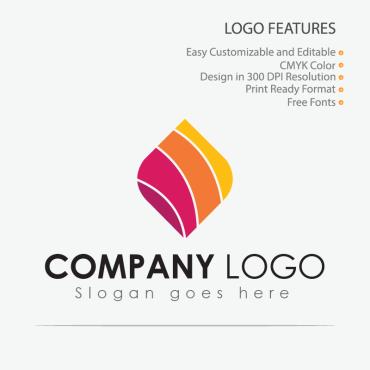 Abstract Shape Logo Templates 86595
