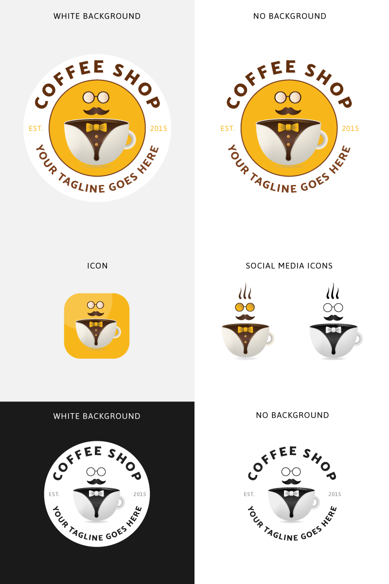 Coffee Shop Logo Template