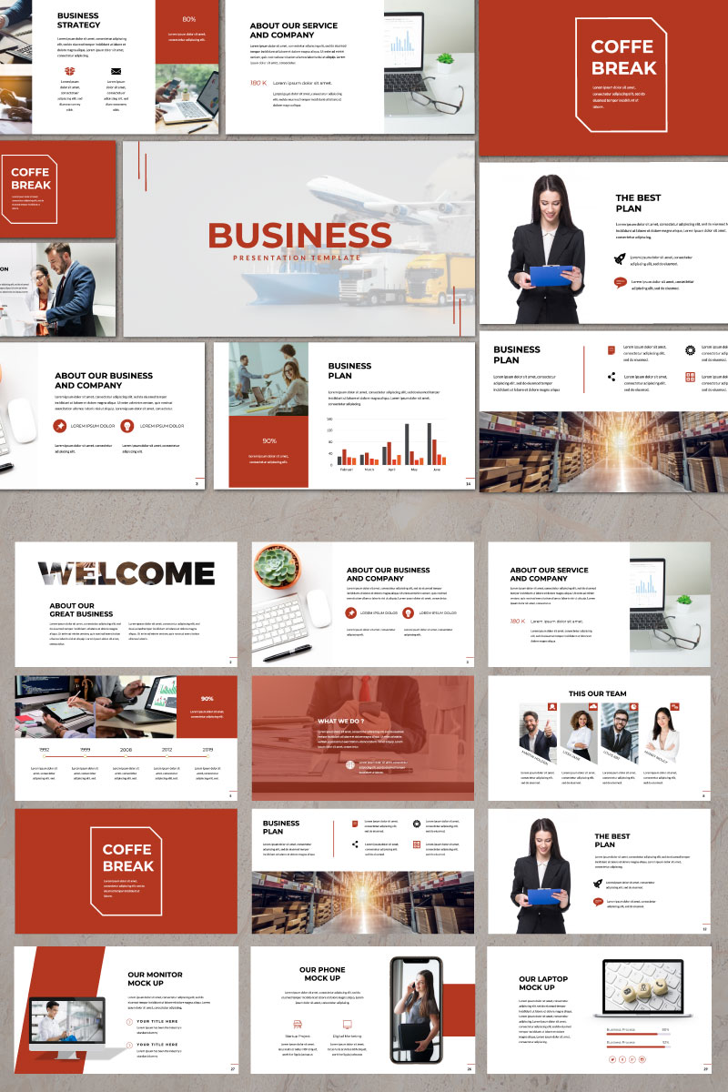 Business Presentation - Keynote template