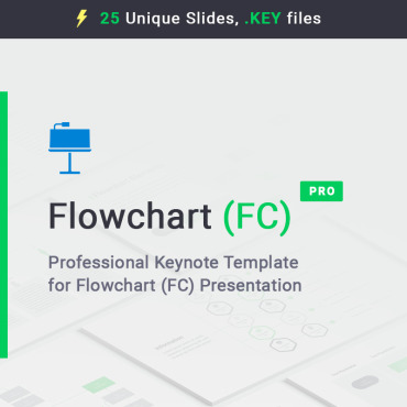 Chart Flowchart Keynote Templates 86627