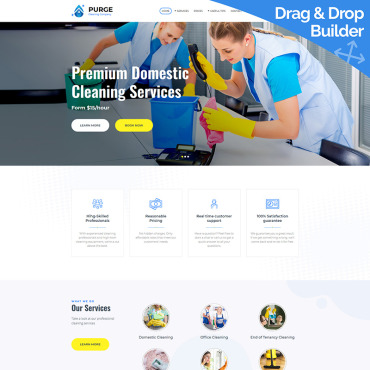 Commercial Domestic Moto CMS 3 Templates 86631