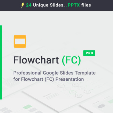 Chart Flowchart Google Slides 86634
