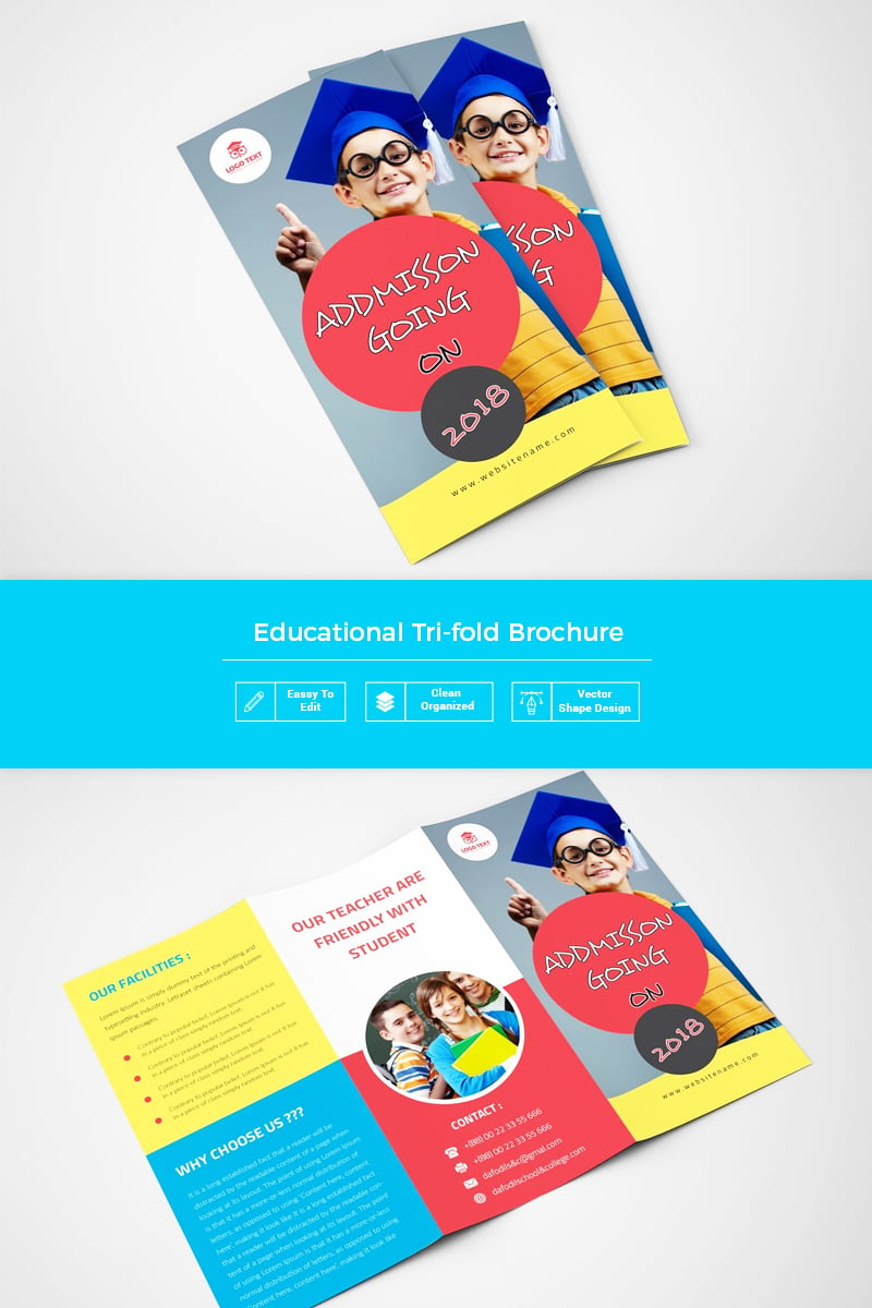 Gostini Back To School Trifold - Corporate Identity Template