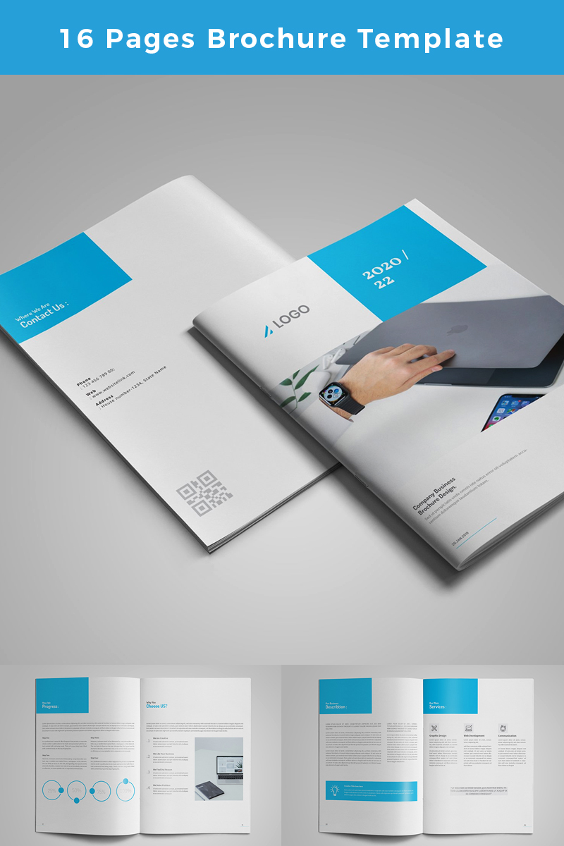 Satna Business Brochure Design:  Pages - Corporate Identity Template