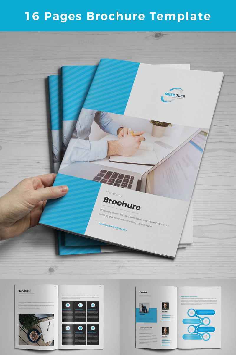 Creativehaven  Pages Business Brochure Design - Corporate Identity Template