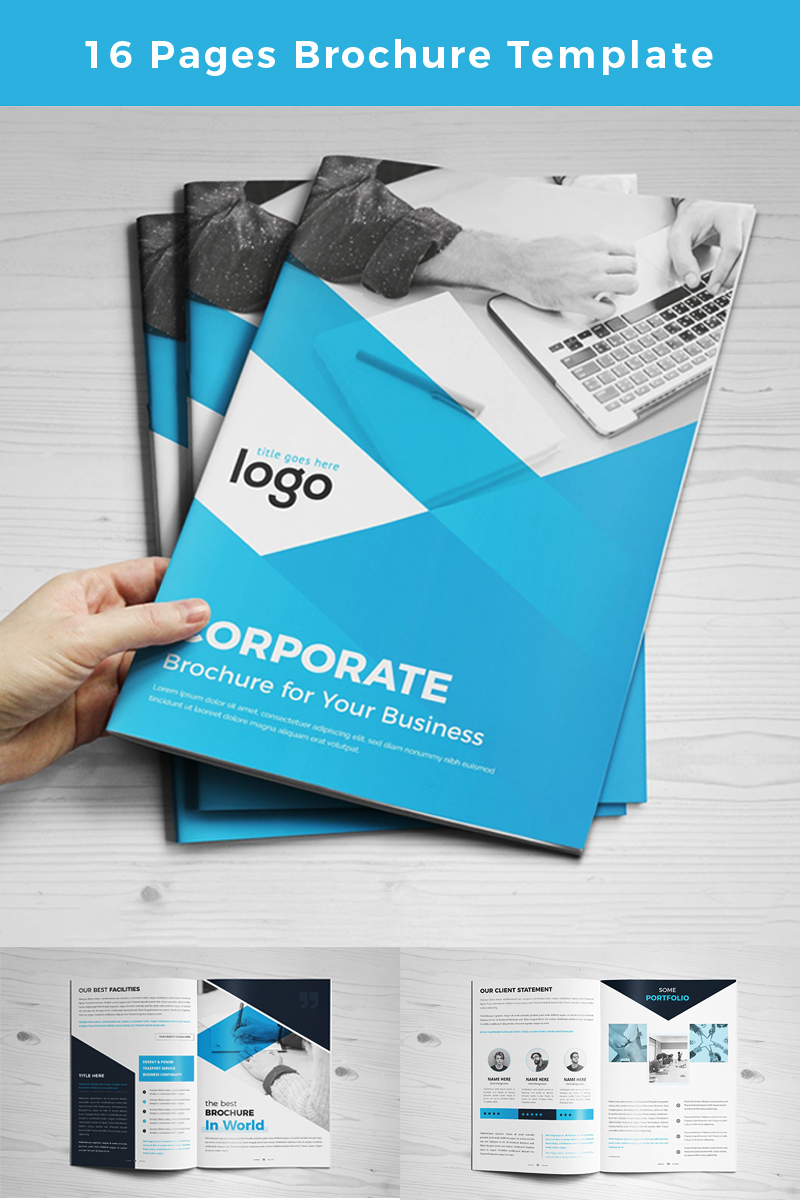 Saouga Brochure Design - Corporate Identity Template