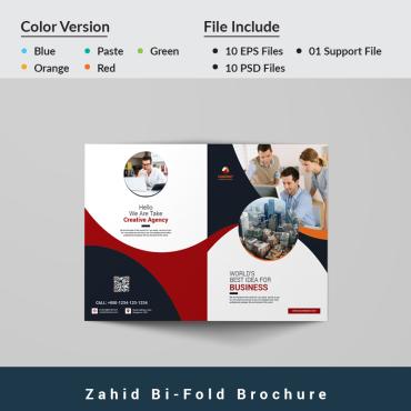 Agency Bi-fold Corporate Identity 86737