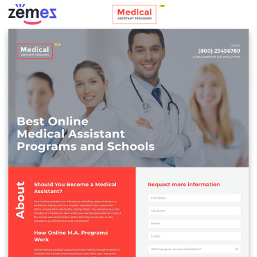 Student Study Landing Page Templates 86747