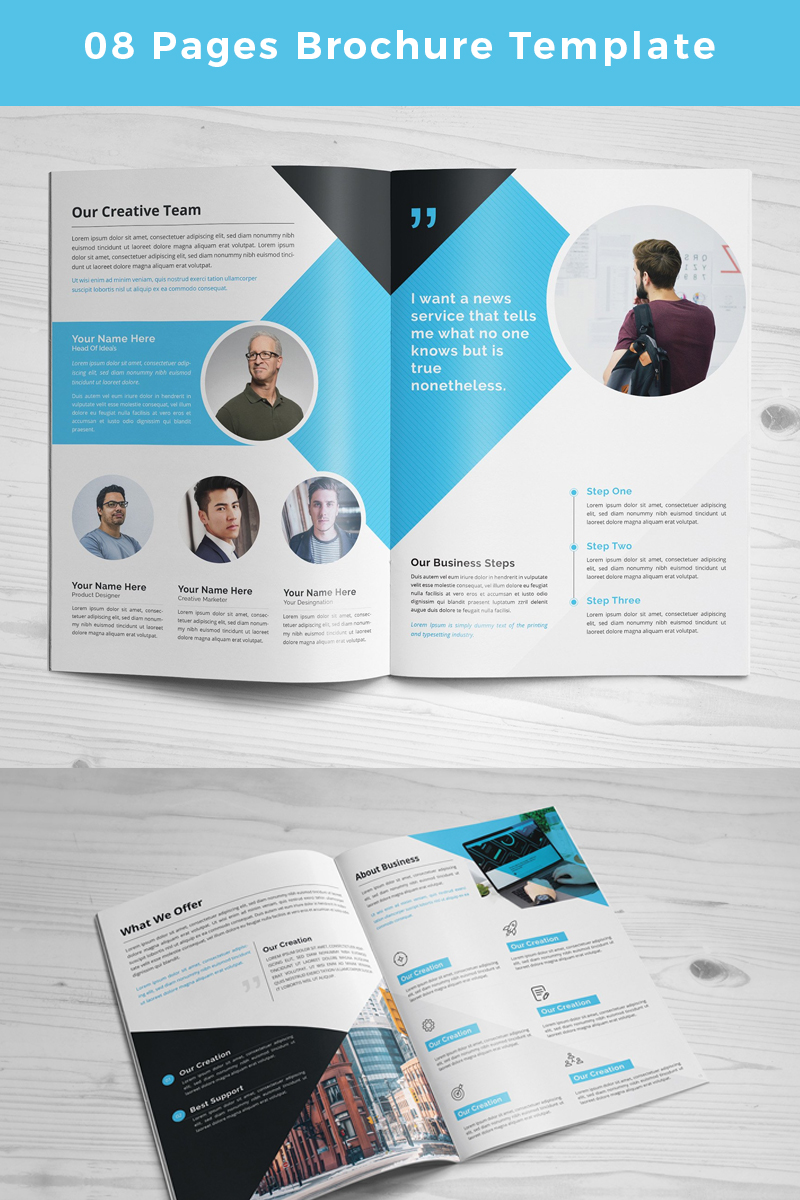 Mipido-Pages-Brochure - Corporate Identity Template