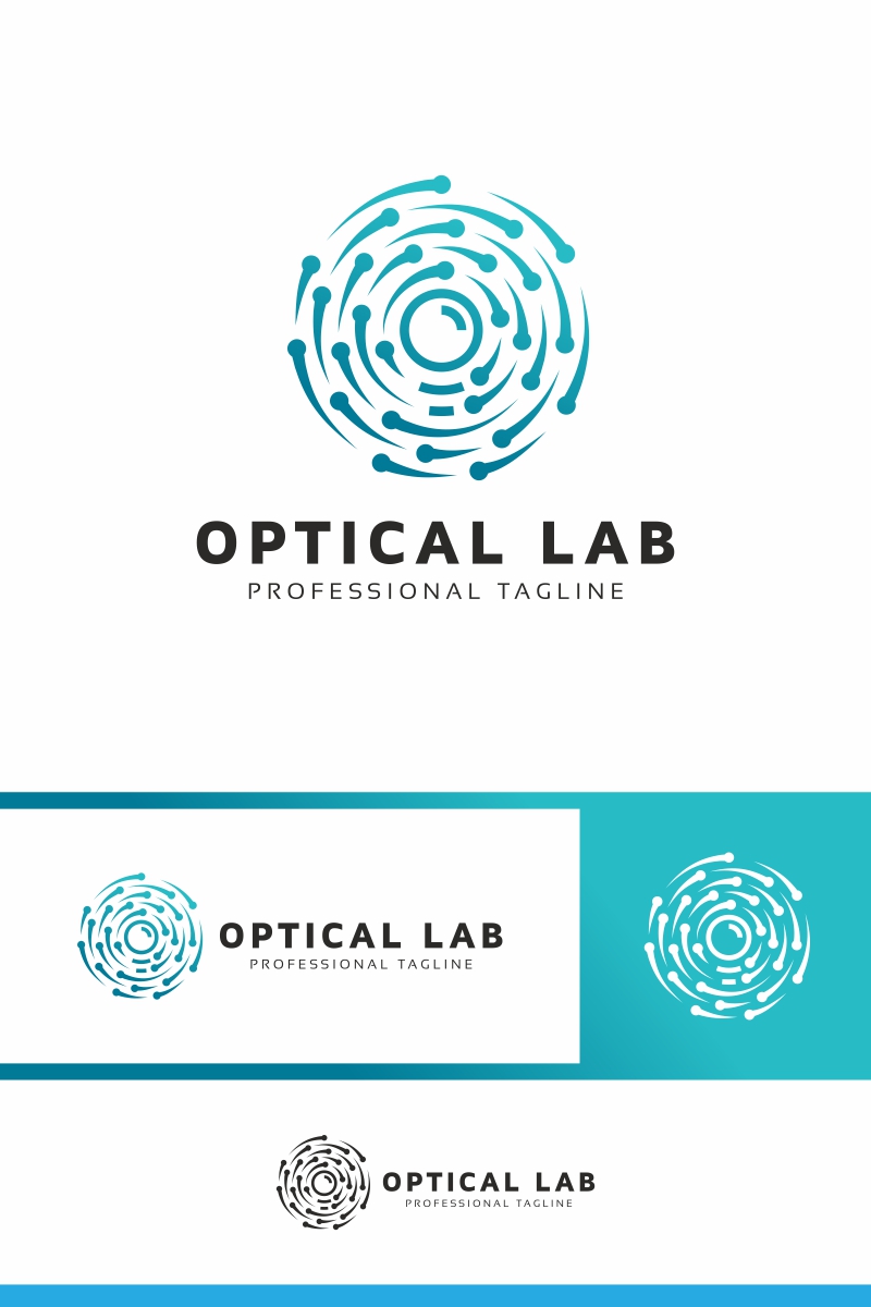 Optical Lab Logo Template