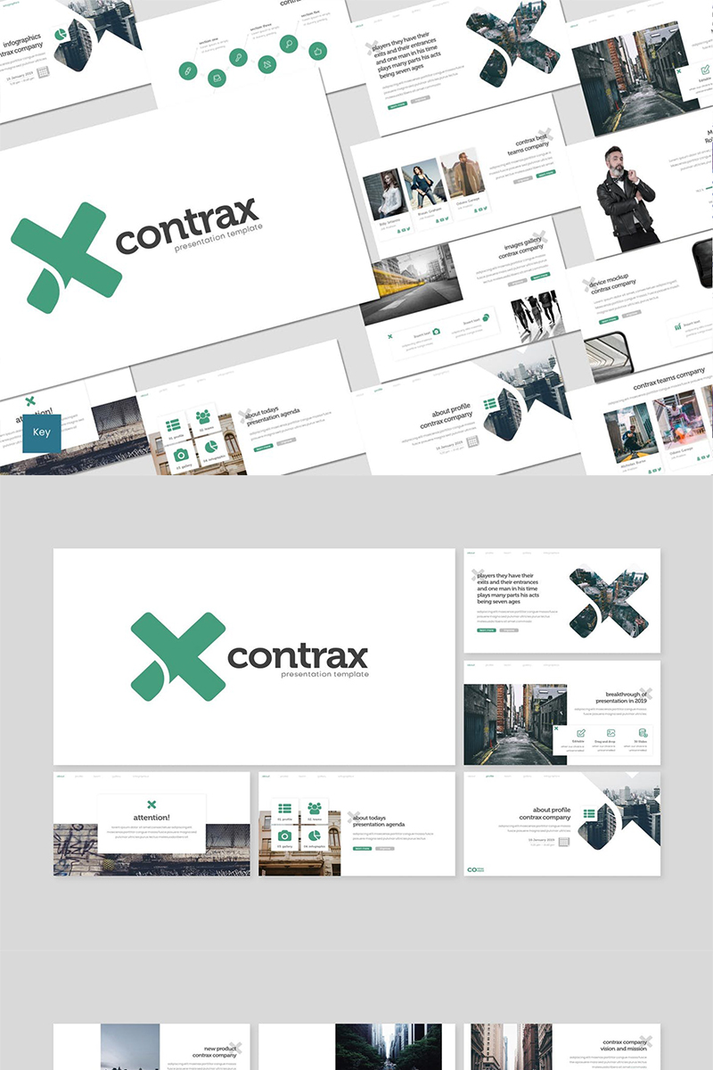 Contrax - Keynote template