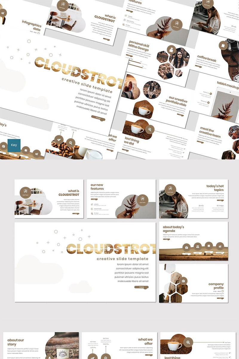 Cloudstrot - Keynote template