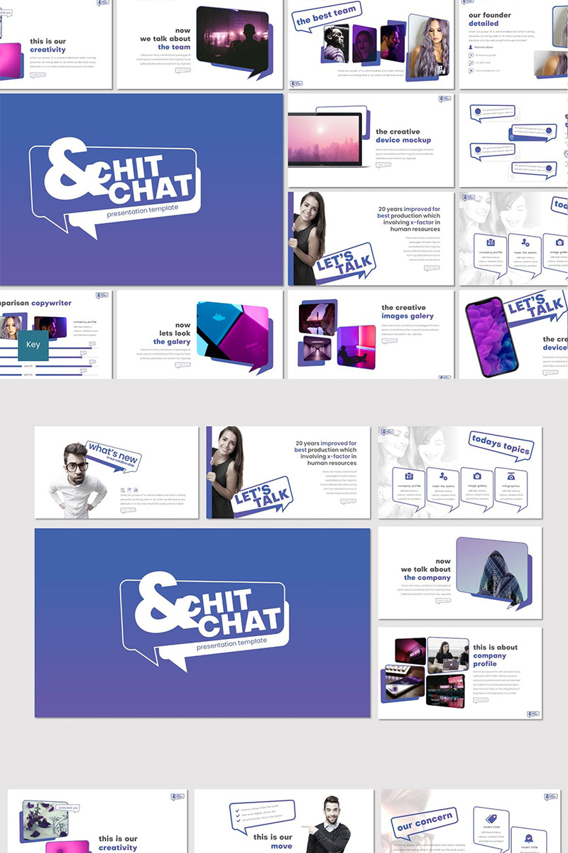 Chit&Chat - Keynote template