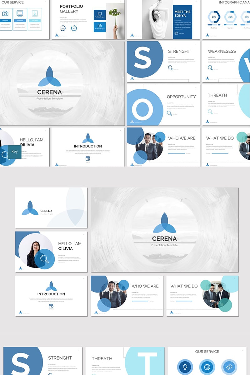 Cerena - Keynote template