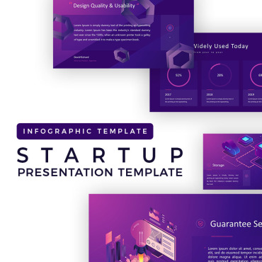 Presentation Purple PowerPoint Templates 86821