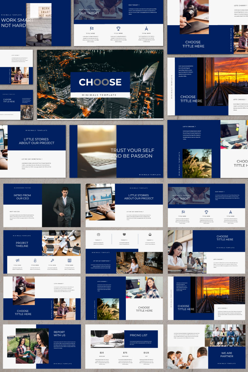 Chaos Business Creative PowerPoint template