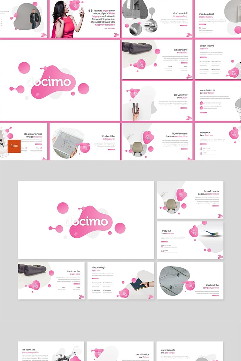 Docimo PowerPoint template