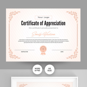 Completion Appreciation Certificate Templates 86866