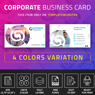 Card Company Corporate Identity 86869
