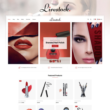 Cosmetic Saloon WooCommerce Themes 86909