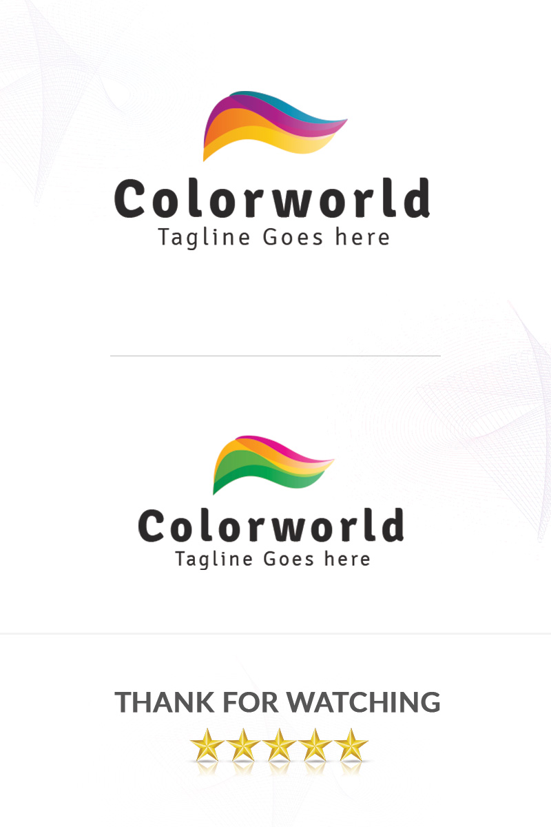 Colorworld Logo Template