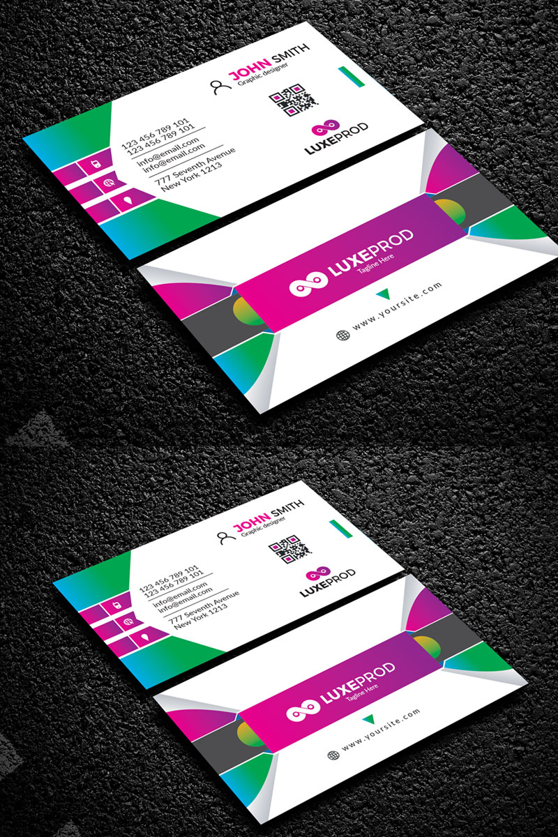 New Style Simple Business card - Corporate Identity Template