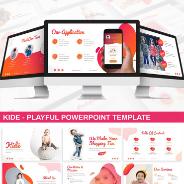 Abstract Kid PowerPoint Templates 87004